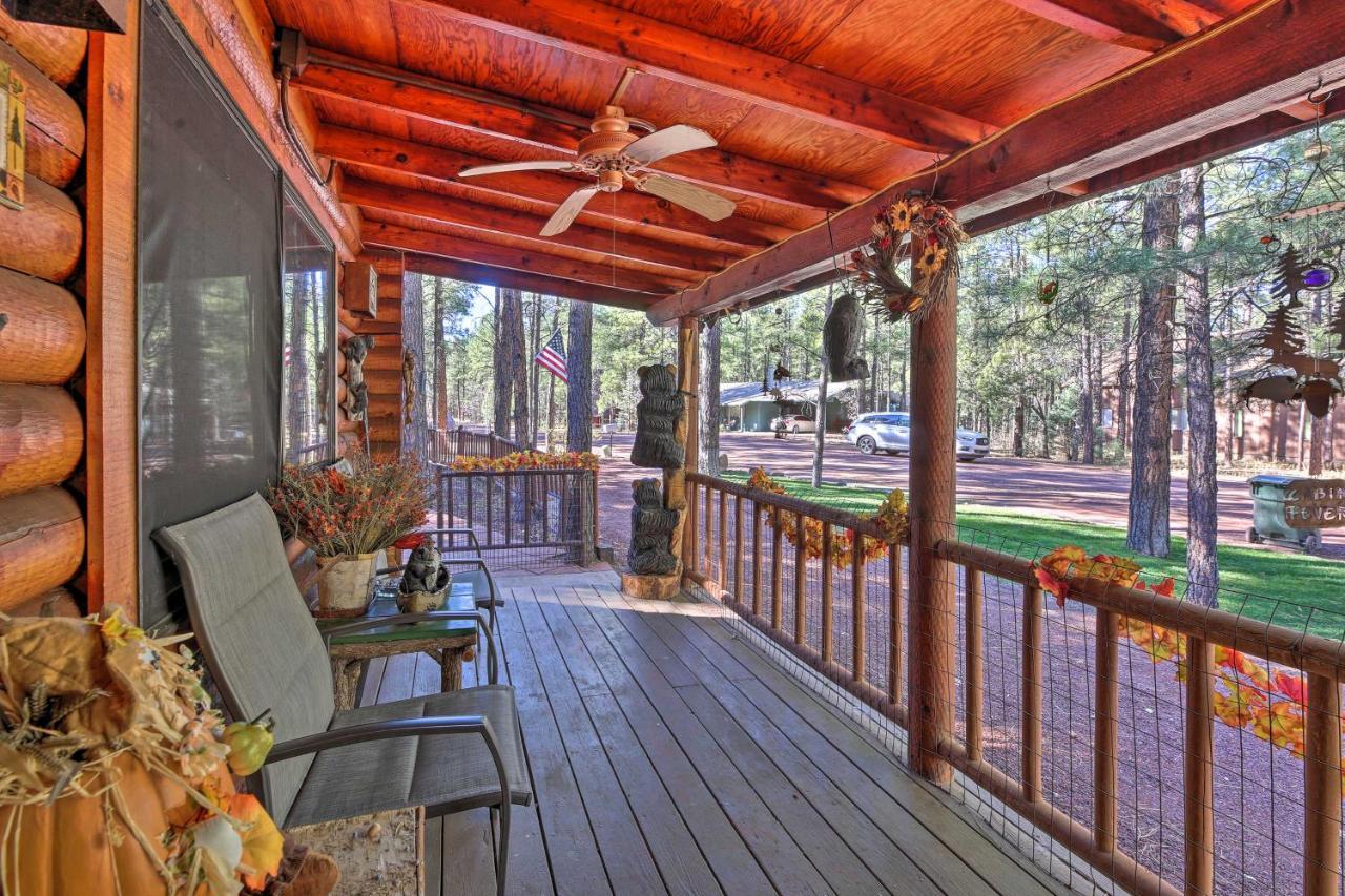 Rustic Lakeside Cabin - Family And Pet Friendly! Pinetop-Lakeside Esterno foto